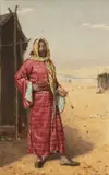 A Sheik by Dorofield Hardy, 1884, watercolour, offered Jul 2024