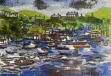 Portfolio of watercolours & sketches with other by Muriel Pemberton, watercolor, sold Jul 2024