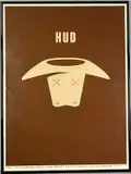 June 11th 2011, 'Alamo Drafthouse Cinema Presents the Texas by Bi-colour Screen Print Poster For 'hud', PRINT, sold Jul 2024