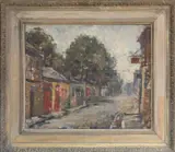 Untitled by Kálmán Kemény, oil on board, offered Jun 2024