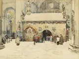 Untitled by Colonel Robert Charles Goff, watercolour, offered Jun 2024