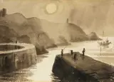 Untitled by Alun Davies, watercolour, offered Jun 2024