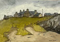 Untitled by Owen Meilir, oil on canvas, sold Jun 2024
