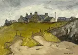 Untitled by Owen Meilir, oil on canvas, sold Jun 2024