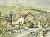 Untitled by Eve Cottrill, watercolour, sold Jun 2024