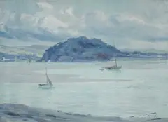 Untitled by Robert Fowler, oil on canvas, offered Jun 2024