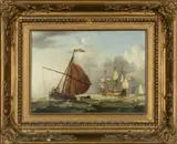 Untitled by Charles Martin Powell, oil on board, offered Jun 2024
