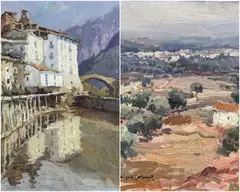 Gerri De La Sal by Miguel Carbonell, oil on canvas, offered Jun 2024