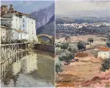 Gerri De La Sal by Miguel Carbonell, oil on canvas, offered Jun 2024