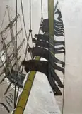 Tall Ship by Philip Muirden, oil on canvas, sold Jun 2024