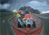 The Lesson by Philip Muirden, oil, sold Jun 2024