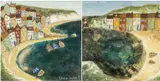 Shelter from the Storm by Rebecca Lardner, mixed media on board, sold Jun 2024