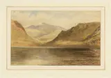 Snowdon from Llun Llydaw by Samuel Maurice Jones, watercolour, offered Jun 2024