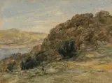 Untitled by David Cox, watercolour, sold Jun 2024