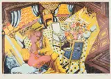 Kiss at the Ritz by Anthony Green, lithograph, offered Jun 2024
