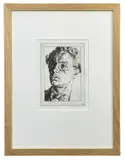 Untitled by Edgar Holloway limited edition, etching, sold Jun 2024
