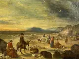 Untitled by William Shayer, oil on canvas, sold May 2024