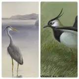Untitled by Philip Snow, watercolor, sold May 2024
