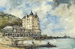 Untitled by Doris E. Crichton, watercolour, offered May 2024