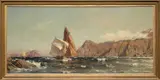 Monumental by Henry Enfield, oil on canvas, offered Apr 2024