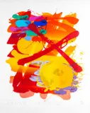 Montcada I by Albert Irvin, screenprint, sold Apr 2024
