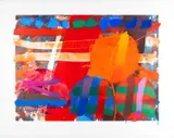 limited edition screenprint (27/90) - 'Copperas', dated '91, signed, dated by Albert Irvin, screenprint, sold Apr 2024