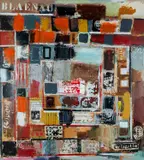 Blaenau by John Uzzell Edwards, 2008, oil and mixed, sold Apr 2024
