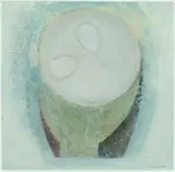 Green Bowl with Eggs by Vivienne Williams, mixed media, sold Apr 2024
