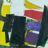 Untitled by Glyn Baines, mixed media, sold Apr 2024