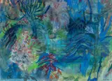 Romilly Park by Leslie Moore, mixed media, sold Apr 2024