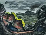 Pithead by Eric James Malthouse, mixed media, sold Apr 2024