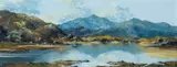 Untitled by Charles Wyatt Warren, oil on board, sold Apr 2024