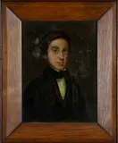 Untitled by Hugh Hughes, oil on canvas, sold Apr 2024
