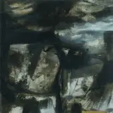Beating on Clouds by Dick Chappell, oil on panel, sold Apr 2024