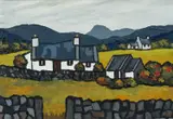 Near Rowen by David Barnes, oil on board, sold Apr 2024