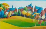 Singleton, Brynymor by Ralph Spiller, oil on board, sold Apr 2024