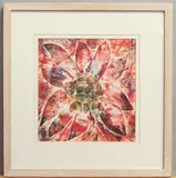 Full Bloom by Barbara Perkins, mixed media, offered Mar 2025