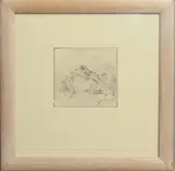 Frog by Avishai Russell, etching, offered Mar 2025