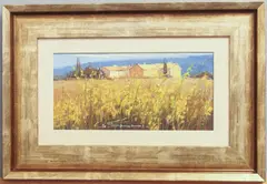 Bel Paesaggio Toscana VI by Bruno Tinucci, oil on canvas, sold Mar 2025