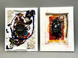 The Responsibility by Rose Feller, 2017, mixed media, offered Feb 2025