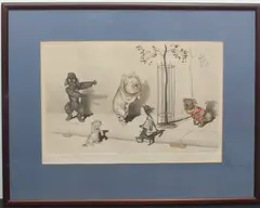 Untitled by Arthur Boris Klein, pencil, sold Feb 2025