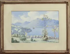 Stanton, Cotswolds by James McGavin Greig, watercolor, sold Jan 2025
