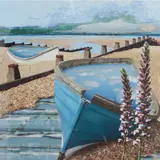 Seascape 9 by Claire Gill, pencil, sold Jan 2025