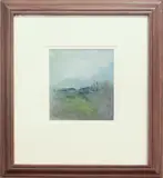Untitled by Ingrid Barron, oil on card, offered Nov 2024