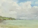Barrichbeyan by Stephen Weld, watercolour, offered Nov 2024