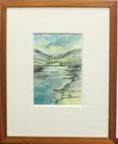Gurnard by Stephen Weld, watercolour, sold Nov 2024