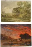 Untitled by Aubrey Aston Blake, oil, offered Oct 2024