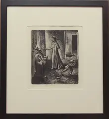 The Terrible Twins by P.J., lithograph, sold Aug 2024