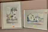 Fishermans arms, looe by James Marshall Heseldin, watercolour on paper, sold Mar 2021