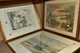 One by James Marshall Heseldin, watercolour, sold Mar 2021